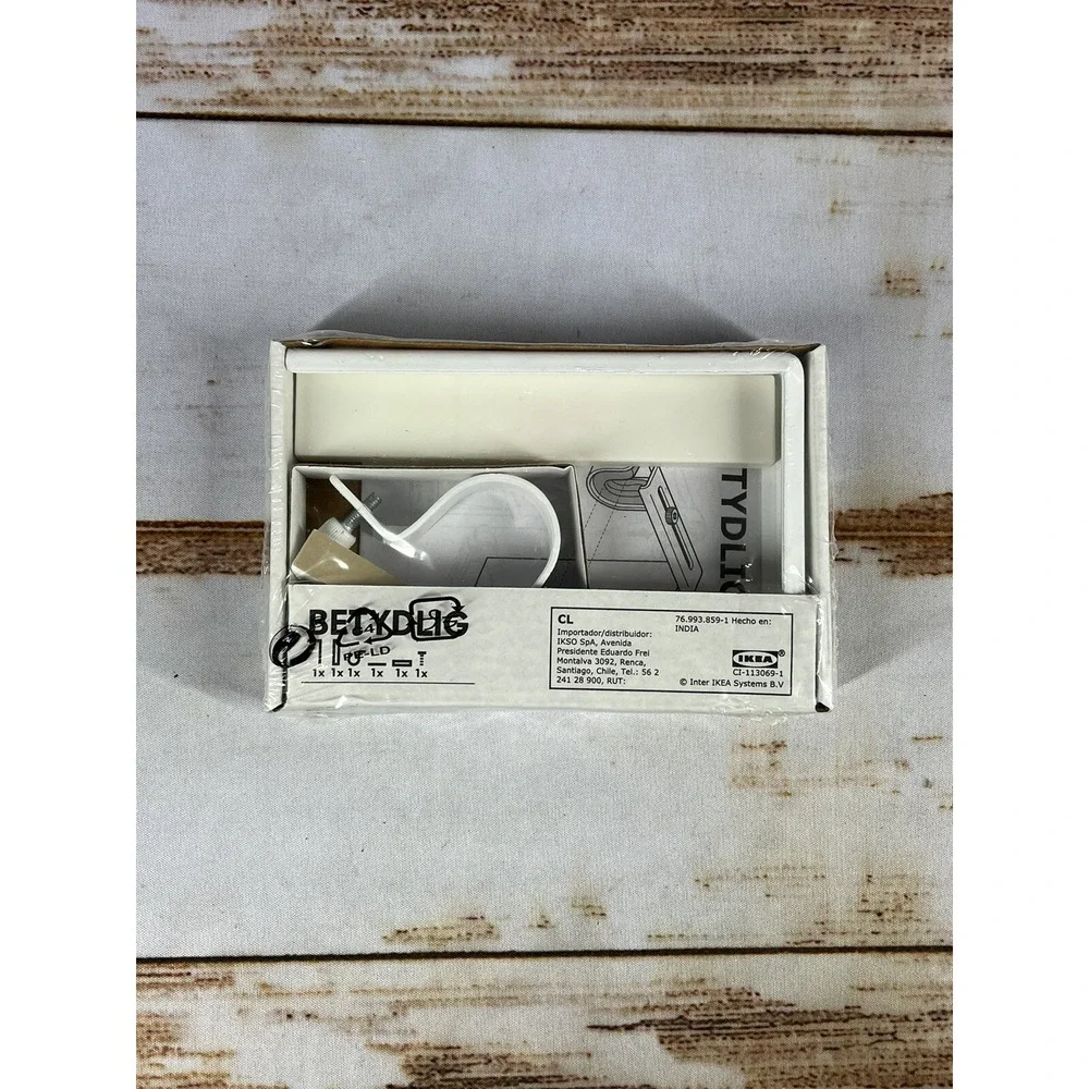 IKEA BETYDLIG Curtain Rod Holder Bracket White 302.198.89 18481 Wall Ceiling New